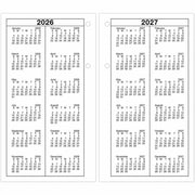 At-A-Glance Loose-Leaf Desk Calendar Refill, 1 Each