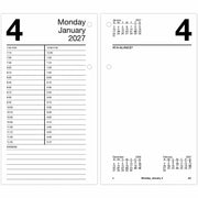 At-A-Glance Loose-Leaf Desk Calendar Refill, 1 Each