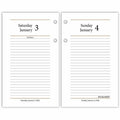 ACCO At-A-Glance Photographic Loose-Leaf Desk Calendar Refill, 3 1/2", AAGE417-50