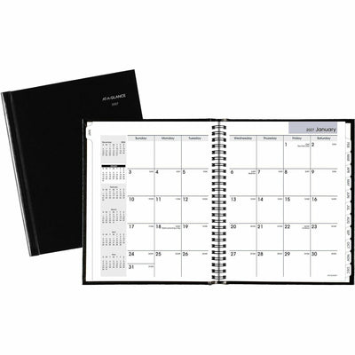 ACCO At-A-Glance DayMinder Premiere Planner, Black, 7", AAGG400H00