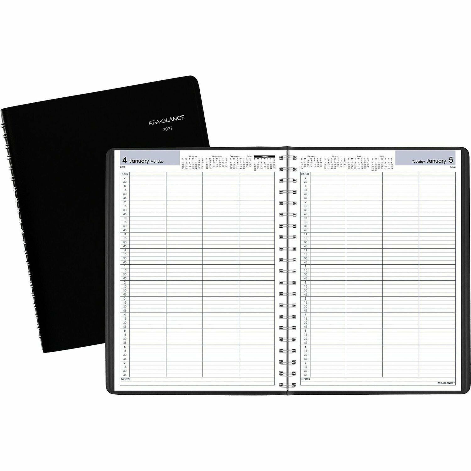 At-A-Glance DayMinder Four Person Group Appointment Book, 1 Each