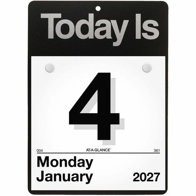ACCO At-A-Glance "Today Is"Wall Calendar, White, 6", /BX 6BX/CT — view 1
