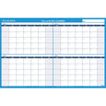 ACCO At-A-Glance 90/120-Day Erasable Wall Planner, Blue, 36", AAGPM239-28