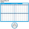 ACCO At-A-Glance 90/120-Day Erasable Wall Planner, Blue, 36", AAGPM23928