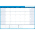 ACCO At-A-Glance 30/60 Day Undated Horizontal Wall Planner, Blue, 48", AAGPM33328