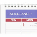 ACCO At-A-Glance Write-on/Wipe-off Laminated Monthly Wall Calendar, White, 12", AAGPMLM0228