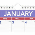 ACCO At-A-Glance Write-on/Wipe-off Laminated Monthly Wall Calendar, White, 12", AAGPMLM0228