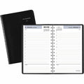 ACCO At-A-Glance Daily Appointment Book Planner, Black, 5", AAGSK4400