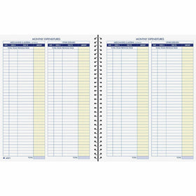 TOPS Adams Monthly Bookkeeping Record Book, ABFAFR71