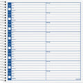 TOPS Adams Voice Mail Log Book, 7.50" Width x 8.50" Length, 2 / Pack, ABFS8714