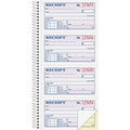 TOPS Adams Spiral 2-part Money/Rent Receipt Book, Canary, ABFSC1152