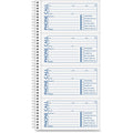 TOPS Adams Spiral Bound Phone Message Books, 5.25" Width x 11" Length, ABFSC115-4D