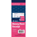 TOPS Adams Tapebound 3-part Money Receipt Book, Pink, 6.75" Width x 2.75" Length, ABFTC2701