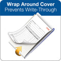 TOPS Adams Carbonless 3-part Sales Order Books, White, 3.34" Width x 7.18" Length, ABFTC3705