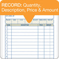 TOPS Adams Carbonless 3-part Sales Order Books, Pink, 4.18" Width x 7.18" Length, ABFTC4705