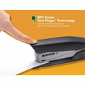 Amax Bostitch InPower Spring-Powered Antimicrobial Desktop Stapler, Black, ACI1100