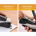 Amax Bostitch InPower Spring-Powered Antimicrobial Desktop Stapler, Black, ACI1110