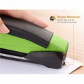 Amax Bostitch InPower Spring-Powered Antimicrobial Desktop Stapler, Green, ACI1123