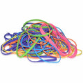 Alliance Rubber Company Alliance Rubber Brites Color-Coded Rubber Bands, Yellow, 1 Box, ALL07706