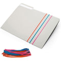 Alliance Rubber Brites File Bands, Orange, 50 / Pack, ALL07800