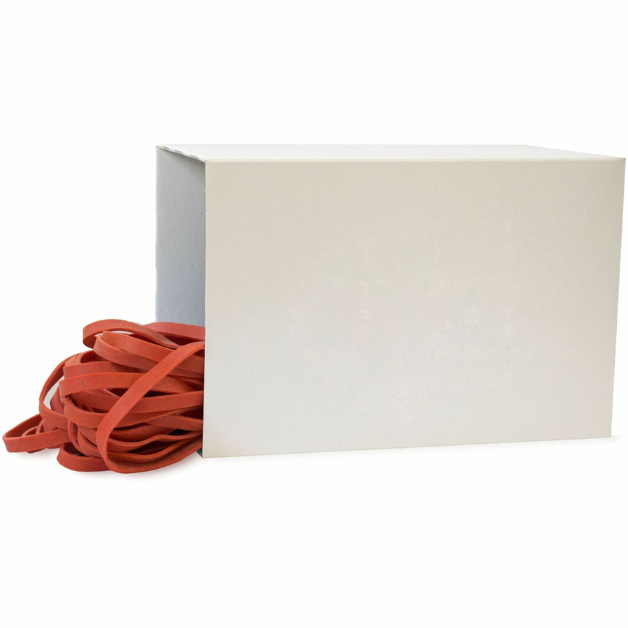 Alliance Rubber SuperSize Industrial-Strength Large Rubber Bands, Red, 50 / Box — view 1