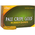 Alliance Rubber Pale Crepe Gold Rubber Bands, Golden Crepe, 2205 / Box, ALL20185