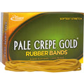Alliance Rubber Pale Crepe Gold Rubber Bands, Golden Crepe, 300 / Box, ALL21405