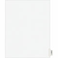 Avery Individual Legal Exhibit Dividers - Style, White, 1 Pack, AVE01380