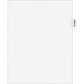 Avery Individual Legal Exhibit Dividers - Style, White, 1 Pack, AVE01383