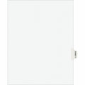 Avery Individual Legal Exhibit Dividers - Style, White, 1 Pack, AVE01387