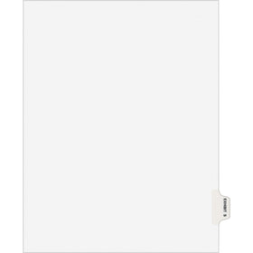 Avery Individual Legal Exhibit Dividers - Style, White, 1 Pack, AVE01389