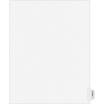 Avery Individual Legal Exhibit Dividers - Style, White, 1 Pack, AVE01390