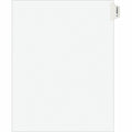 Avery Individual Legal Exhibit Dividers - Style, White, 1 Pack, AVE01391