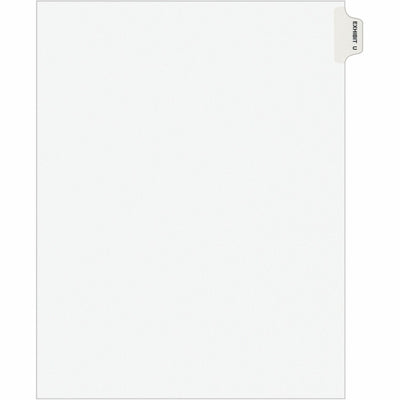 Avery Individual Legal Exhibit Dividers - Style, White, 1 Pack, AVE01391