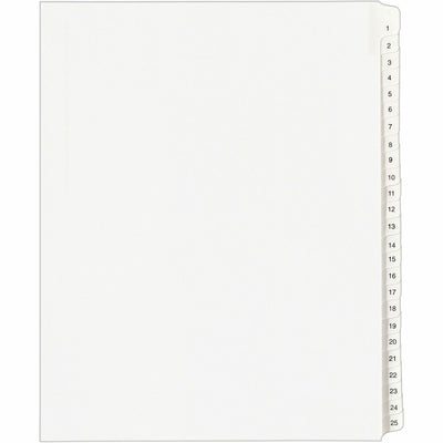 Avery Collated Legal Exhibit Dividers - Allstate Style, White, 1 Set — view 1