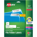 Avery Extra-Large File Folder Labels, White, 450 / Pack, AVE5027