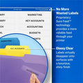 Avery Clear Top Tab Filing Labels, 450 / Pack, AVE5029