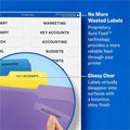 Avery Clear Top Tab Filing Labels, 450 / Pack, AVE5029