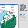 Avery TrueBlock File Folder Labels, Red, 1500 / Box, AVE5066