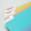 Avery TrueBlock File Folder Labels, Red, 1500 / Box, AVE5066