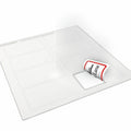 Avery Name Badge Label, Red, 400 / Box, AVE5095