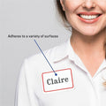 Avery Name Badge Label, Red, 400 / Box, AVE5095