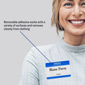 Avery Border Print/Write Hello Name Badges, Blue, 100 / Pack, AVE5141