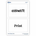 Avery Print or Write Name Badge Labels, White, 100 / Pack, AVE5147