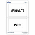 Avery Print or Write Name Badge Labels, White, 100 / Pack, AVE5147