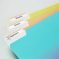 Avery TrueBlock File Folder Labels, Orange, 750 / Pack, AVE5166