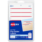 Avery® Permanent File Folder Labels, 1 Pack
