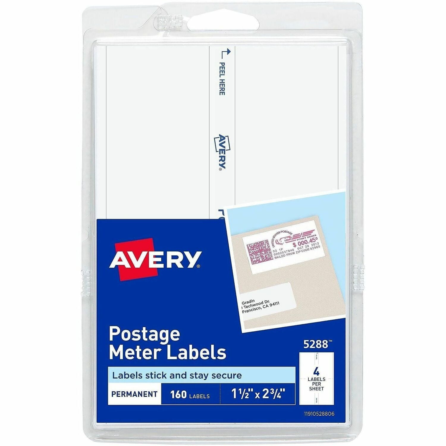 Avery® Address Label, 1 Pack