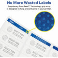 Avery Round High Visibility Labels, White, 600 / Pack, AVE5293