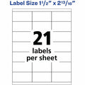 Avery Copier Address Labels, White, 2100 / Box, AVE5360